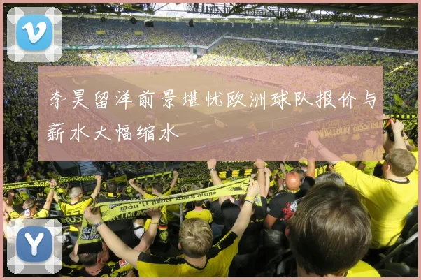 李昊留洋前景堪忧欧洲球队报价与薪水大幅缩水